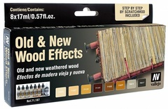 AV 71187 - Model Air Set: Old & New Wood Effects (8x17ml)